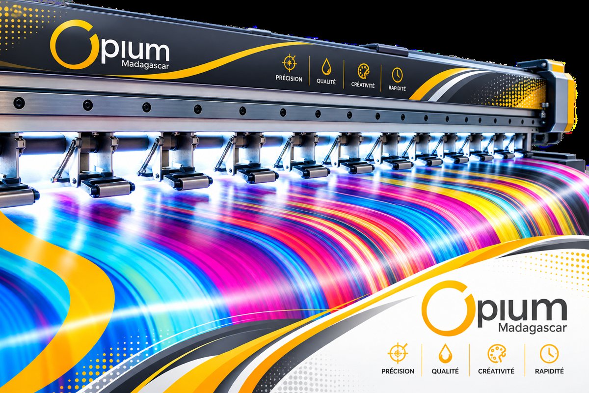 Impression grand format OPIUM Madagascar